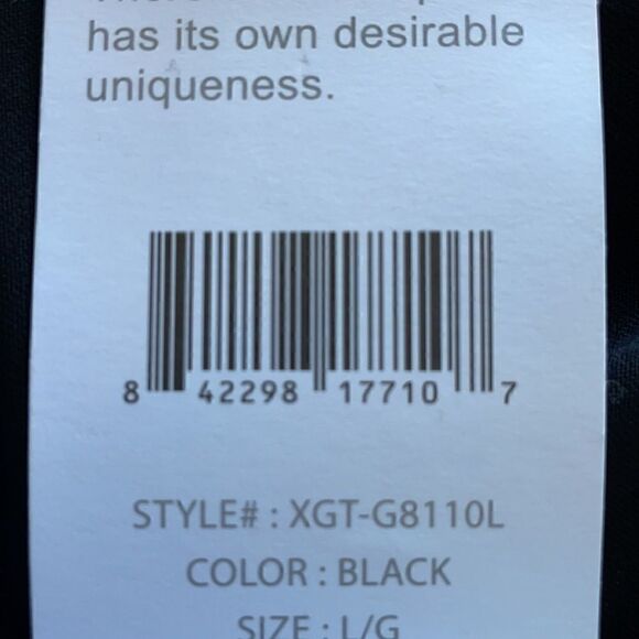 Gottex Moisture Wicking Leggings with Tummy Control and Pocket, LG - Picture 8 of 8